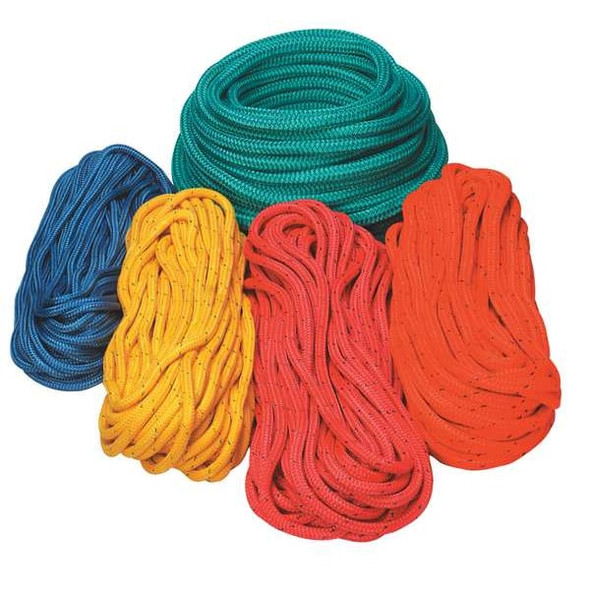 All Gear Bull Rope,PES/Nylon,1/2 In. dia.,150ft L AGBR12150