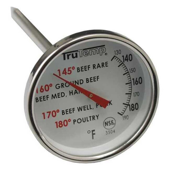 Taylor 4" Analog Meat Thermometer with 120 to 190 (F) 3504