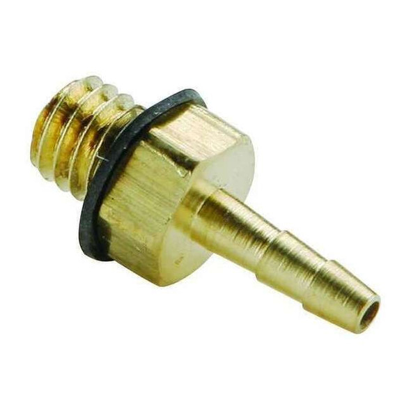 Parker 10-32 MNPT x 0.062" Barb Brass Male Connector 27-1