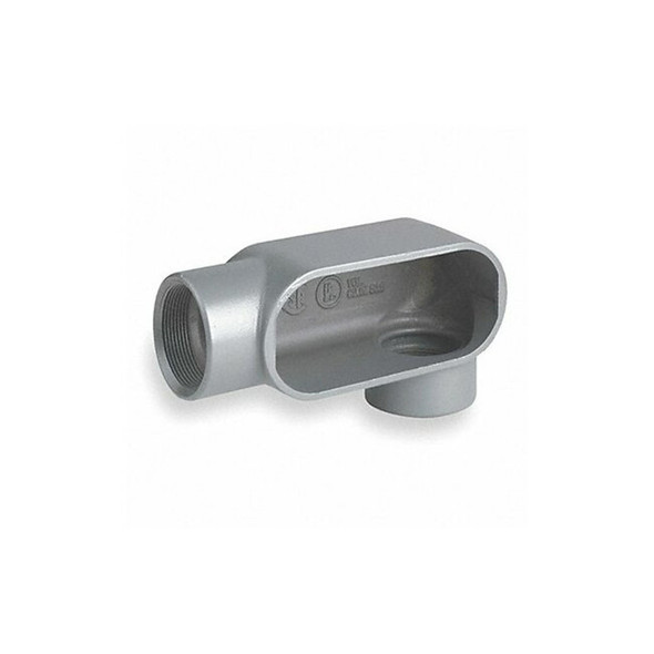 Hubbell Killark Conduit Outlet Body,Iron,Trd Sz 3/4in LL27