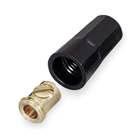 Ideal Mechanical Lug, Black, 600 V, 100 PK 30-222