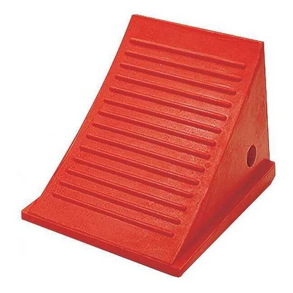 Checkers 8-1/2 in. Urethane Wheel Chock in Orange UC1500-4.5