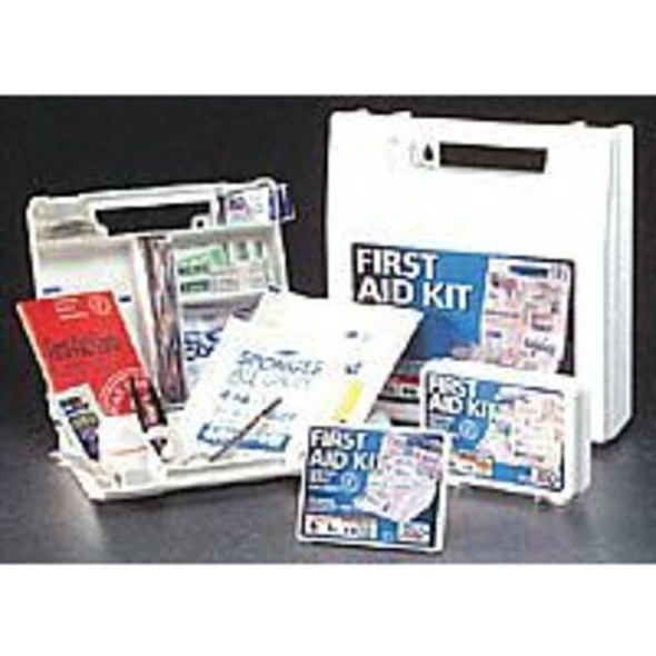 First Aid Only First Aid Kit and Housing, Plastic 51 Components, 10 People Served FAO-122/LAB
