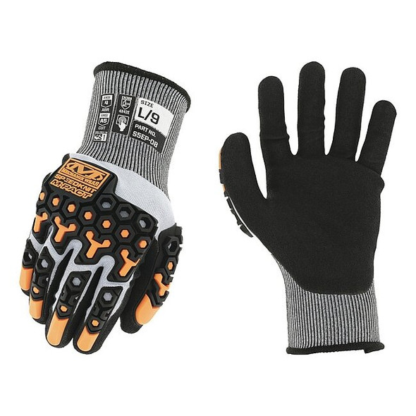 Mechanix Wear SpeedKnit M-PACT Knit Gloves, 11, Black S5EP-08-011