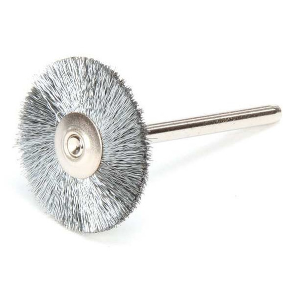 Weiler Miniature Wheel Brush,Crimped Wire,1 91207