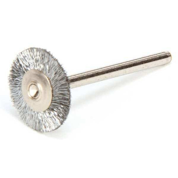 Weiler Miniature Wheel Brush,Crimped Wire,3/4 91199