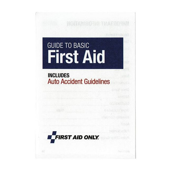 First Aid Only Reference Material, AccidentInvest/WorkSafety BK021