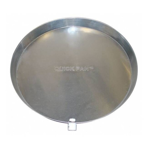 Manufacturer Varies Water Heater Pan, 22 In, Aluminum QP-22