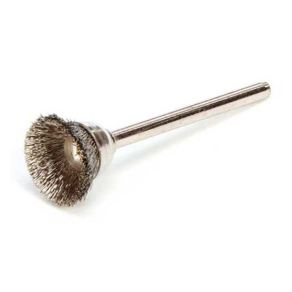 Weiler Miniature Cup Brush,Crimped Wire,5/8"dia 91233