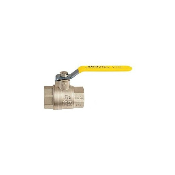 Apollo Valves 1-1/4" FNPT Brass Ball Valve Inline 94A10601