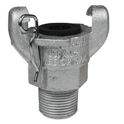 Air King® 2-Lug NPT End, 3/4 in (NPT) M, 1-3/4 in dia x 2-1/2 in W x 2-13/16 in H, Iron