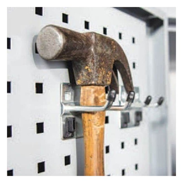 Kennedy Single Rod Pegboard Hook,1" L,2 -1/4" W,PK10 99827