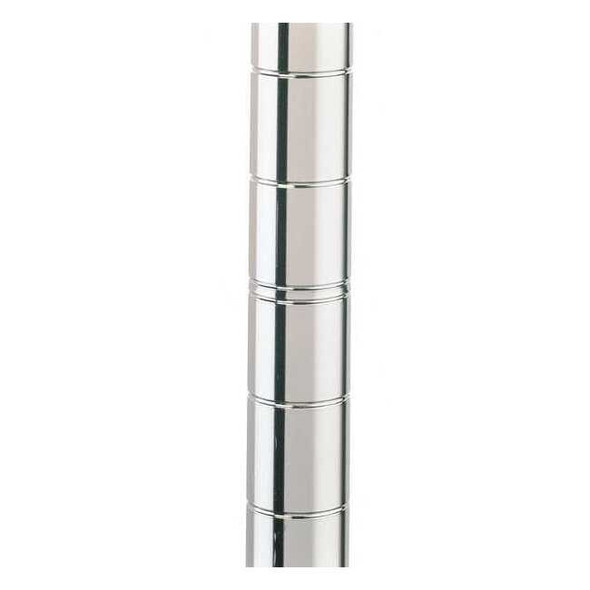 Metro Ind Wr ShlfPst,63 in x1 in,Splt Slv,PK4 63PS-4