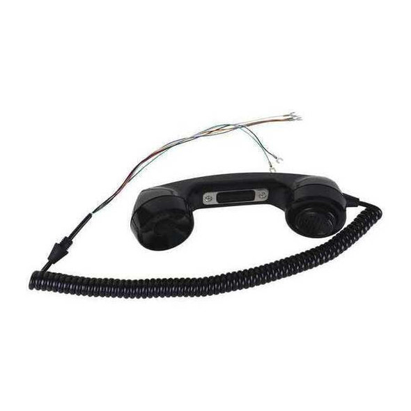 Hubbell Gai-Tronics Handset Kit,Black,Plastic 12515-007