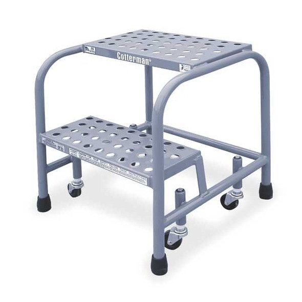 Cotterman Rolling Ladder,Welded,Platform 20In H 1002N1818A6E10B3C1P1