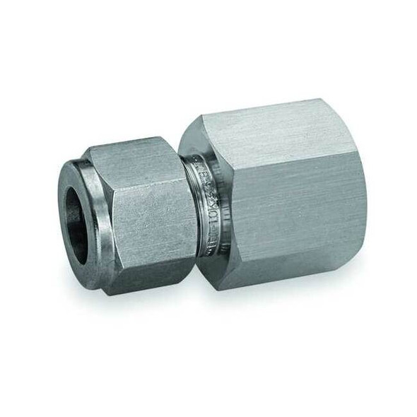 Ham-Let 1/4" Compression x FNPT SS Female Connector 766L   SS 1/4 X 1/4