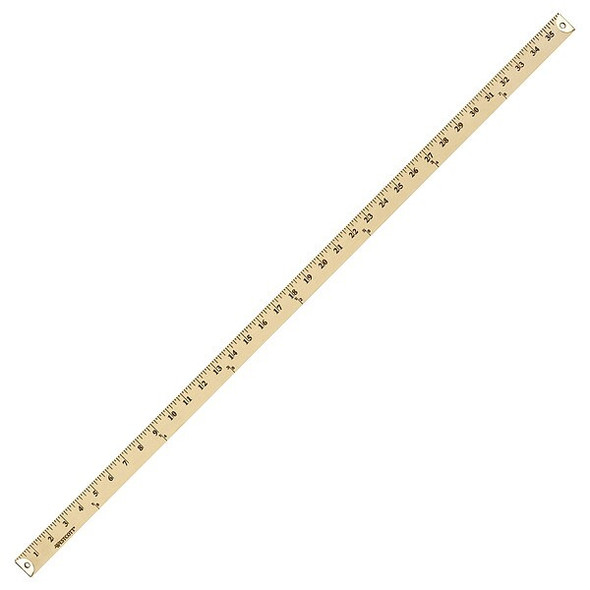 Westcott Ruler,Wood,36" 10425