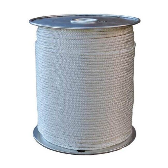 All Gear Rope,PES,Braided,3/16 In. dia.,500 ft. L AGSBP316500