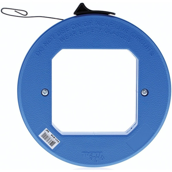 Ideal Fish Tape,1/8 In x 50 ft,Blued Steel 31-010