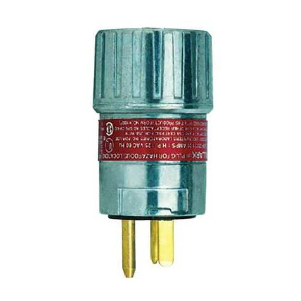 Hubbell Killark Plug,20A,2P,3W,UL E91049/E53660,Alu,125V UGP-20231QW