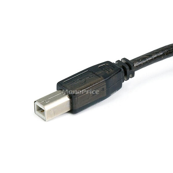 Monoprice USB 2.0 Active Cable, 33ft.L, Black 7531