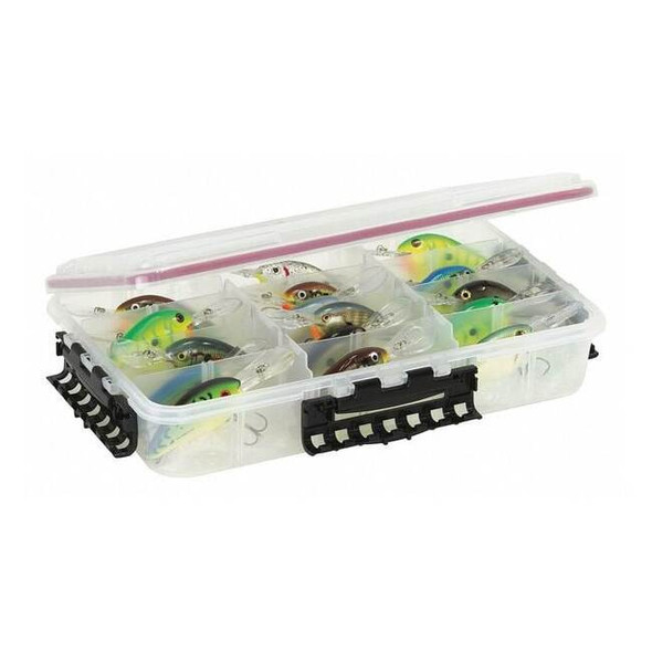 Adjustable Compartment Box with 4 to 15 compartments, Plastic, 3" H x 8.88 in W