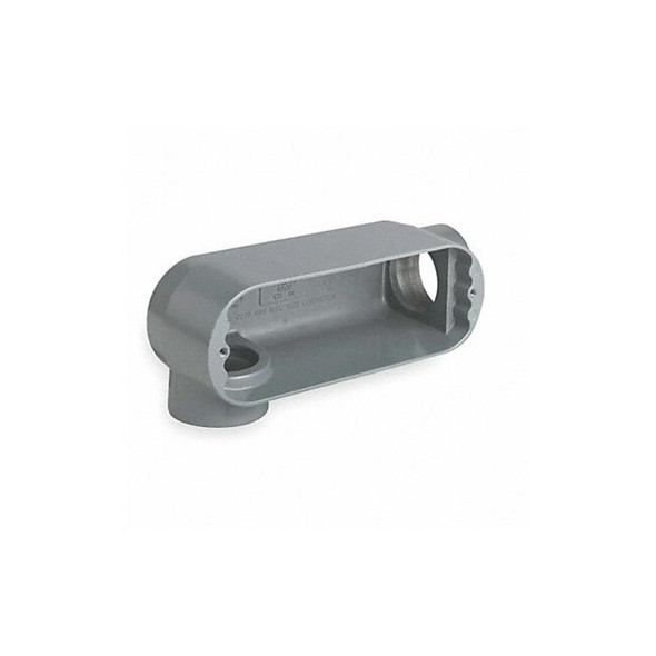 Hubbell Killark Conduit Outlet Body,Iron,Trd Sz 1 1/2in OLR-5M