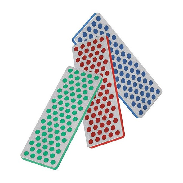 Dmt Pocket Diamond Set, Diamond, M25, M45, M9 Grit, Green/Red/Blue W7EFC