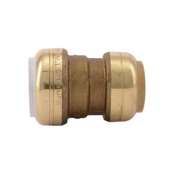 Sharkbite 1" Push-to-Connect Brass Transition Coupling UIP4020A