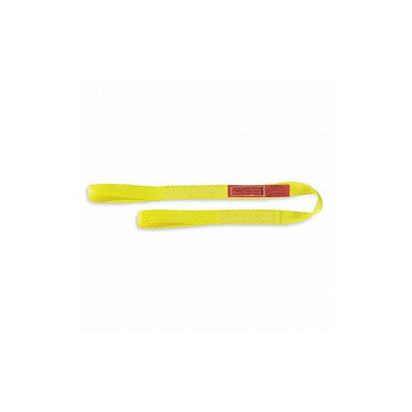 Lift-All Web Sling,Flat Eye,20 ft L,3,600 lb Cap. EE1603DFX20