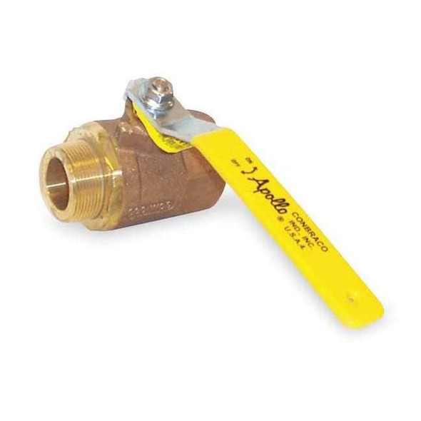 Apollo Valves 3/4" FNPT x MNPT Bronze Ball Valve Inline 7080401