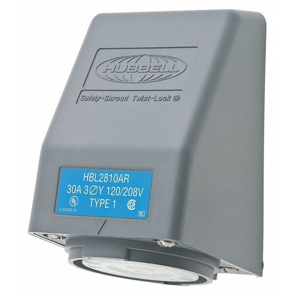 Hubbell Wiring Device-Kellems HBL2810AR