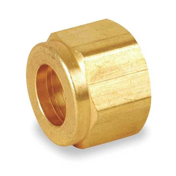 Parker 1/4" CPI Brass Single Ferrule Nut 4 BZ-B