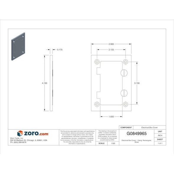 Hubbell Wiring Device-Kellems Box Cover, Floor Box Type, 1 Gang, Brass S3826