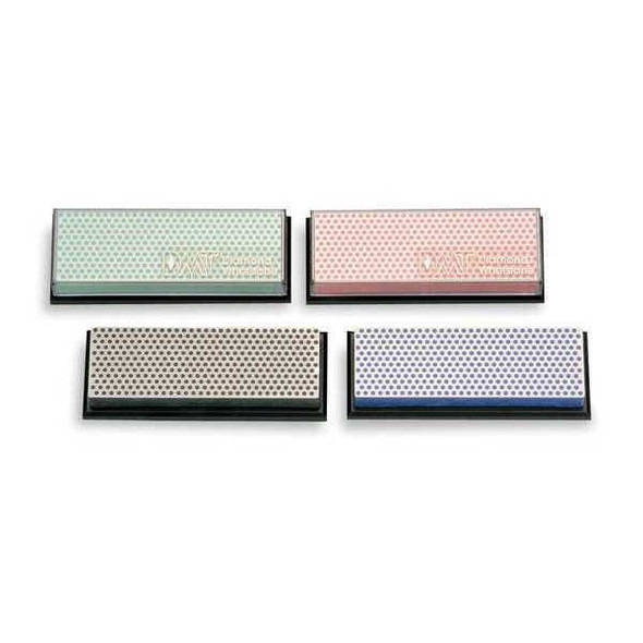 Dmt Whestone Sharpening Stone, 6 in W, 2 in L, 3/4 in H, Diamond, Extra-Fine Grit, Green W6EP