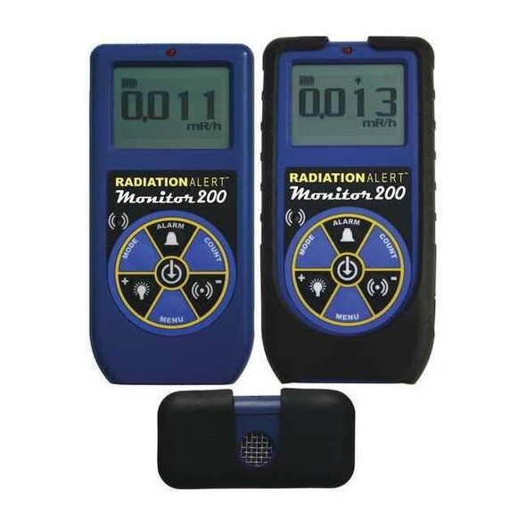 Radiation Alert Radiation Survey Meter,LCD,NIST MONITOR 200