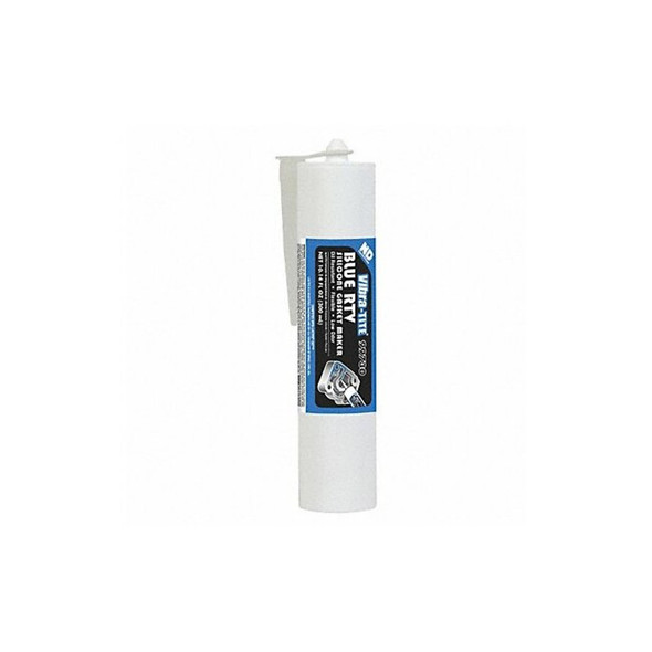 Silicone Gasket Sealant, 300 mL, Blue, Temp Range -65 to 500 Degrees F