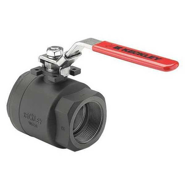 Keckley 2" FNPT Carbon Steel Ball Valve Inline BVS2THFCSRGSL-200