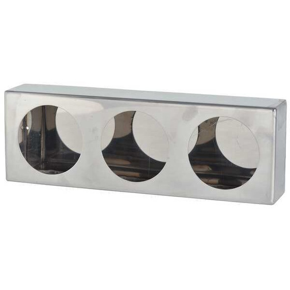 Buyers Products Triple Round Light Box Stainless Steel LB6183SST