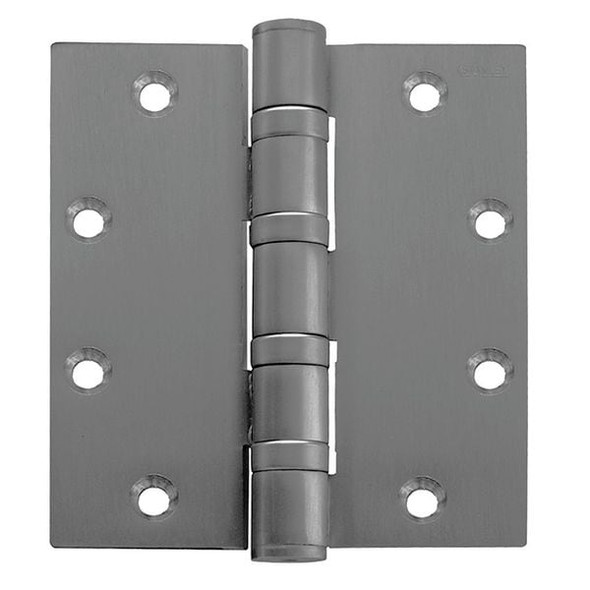 Door and Butt Hinge, Steel, Full Mortise Mounting, 2 in Leaf W x 4 1/2 in Leaf H, Prime Coat