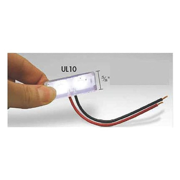 Hamsar Mini Courtesy Light,Rect,LED,12VDC 3JYU4