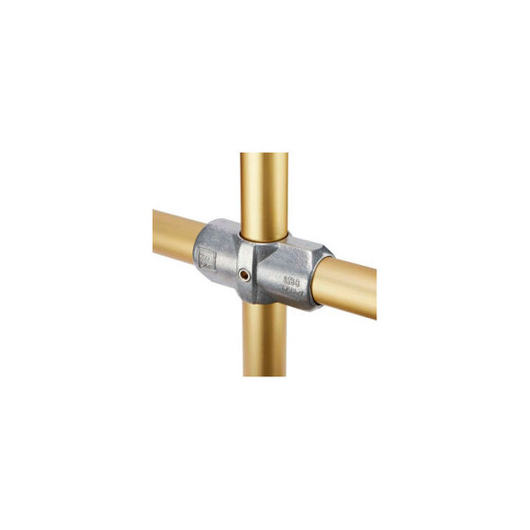 Kee Safety Two Socket Cross 1.5 Inch Pipe Fitting 1-1/2"" Diameter