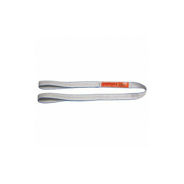 Lift-All Web Sling,Flat Eye,16 ft L,3,200 lb Cap. EE2801TFX16