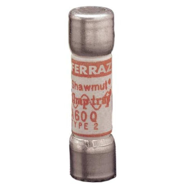 Mersen Semiconductor Fuse, 30A, Fast-Acting, 600V AC, Cylindrical A60Q30-2