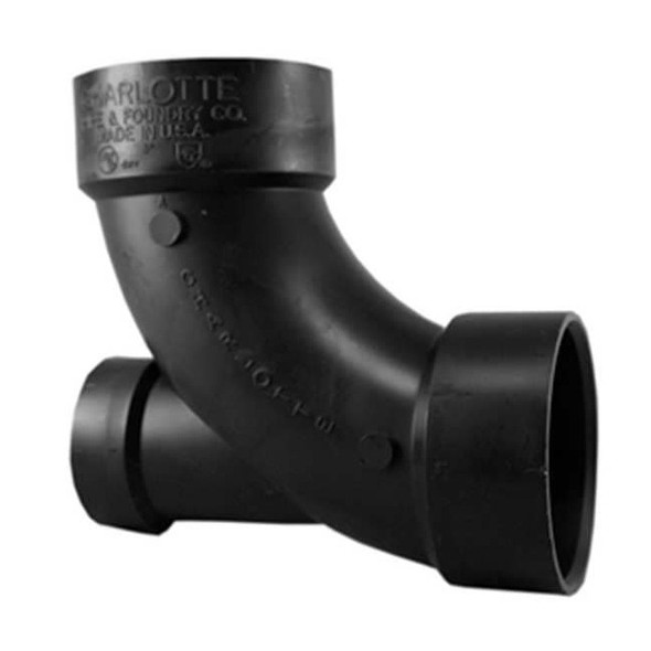 Manufacturer Varies 90 Long Sweep Elbow,3 In x 1-1/2 In Hub 03025