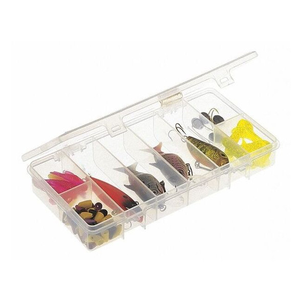Compartment Box with 8 compartments, Plastic, 1 3/8 in H x 4-1/4 in W