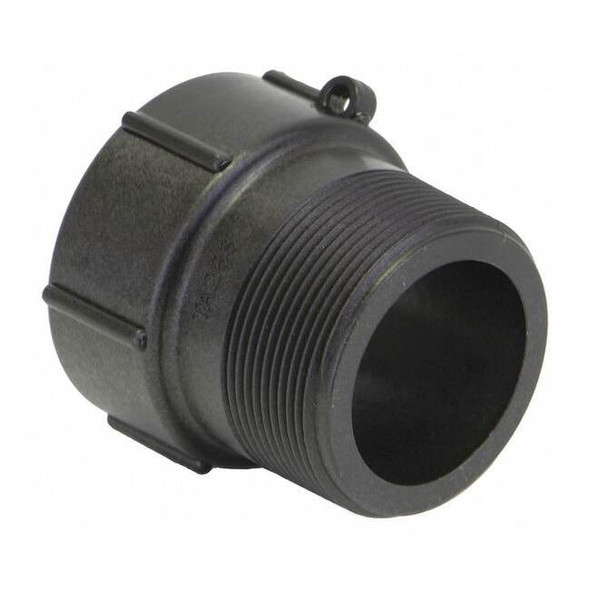 Banjo Buttress,2In,Male NPT,Santoprene Gasket TA283