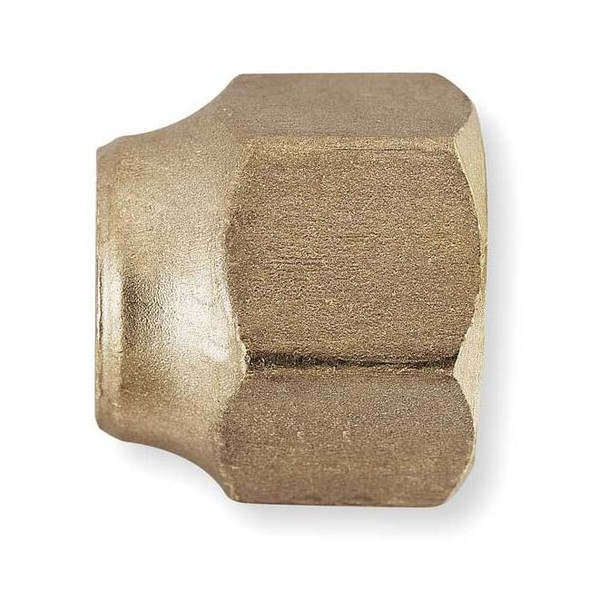 Parker Flared Fitting Nut, Brass, 3/8 in, PK10 14FSX-6