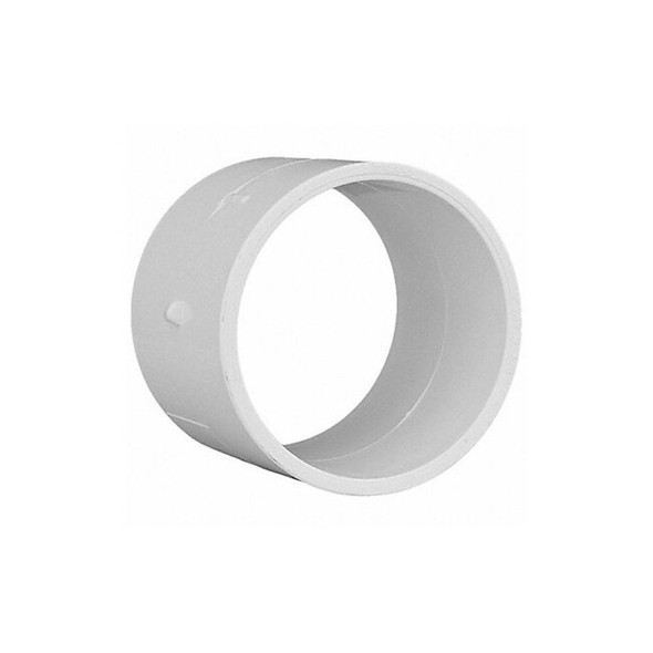 Manufacturer Varies PVC Repair Coupling, Hub, 4 in Pipe Size 05968