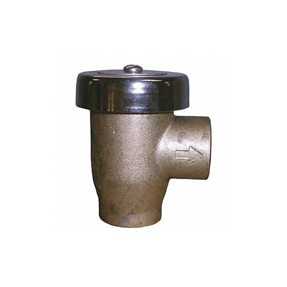 Apollo Valves Vacuum Breaker,1/2 In,FNPT,Brass,125 psi 3820301